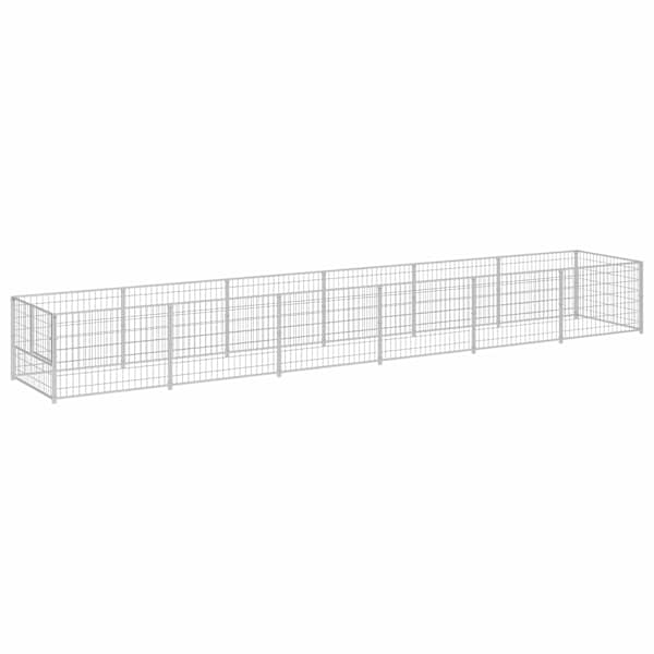 vidaXL koeraaedik, h&otilde;be, 6 m&sup2;, teras
