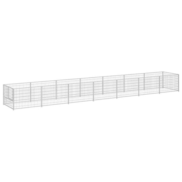 vidaXL koeraaedik, h&otilde;be, 7 m&sup2;, teras