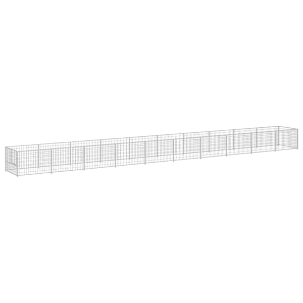 vidaXL koeraaedik, h&otilde;be, 10 m&sup2;, teras