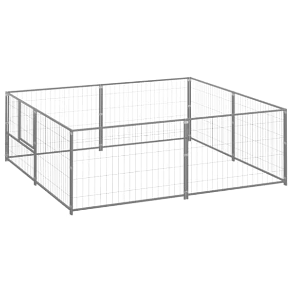 vidaXL koeraaedik, h&otilde;be, 4 m&sup2;, teras
