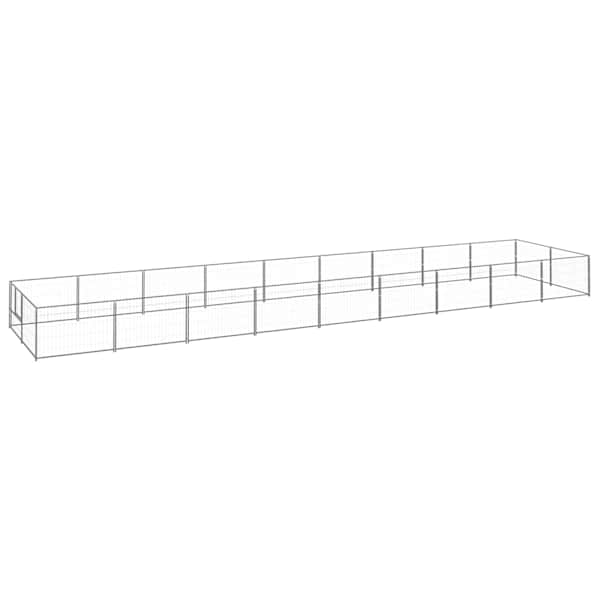 vidaXL koeraaedik, h&otilde;be, 18 m&sup2;, teras