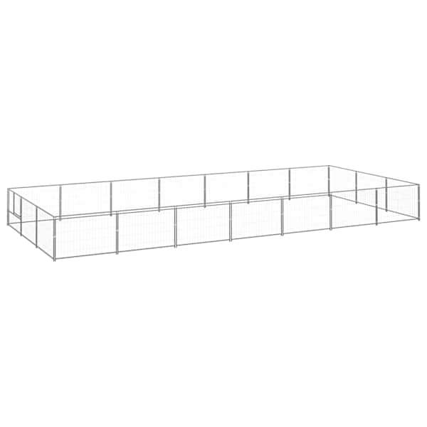 vidaXL koeraaedik, h&otilde;be, 21 m&sup2;, teras