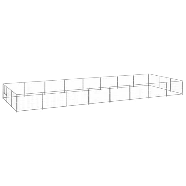vidaXL koeraaedik, h&otilde;be, 24 m&sup2;, teras
