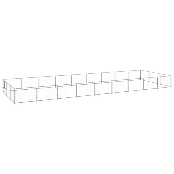 vidaXL koeraaedik, h&otilde;be, 27 m&sup2;, teras
