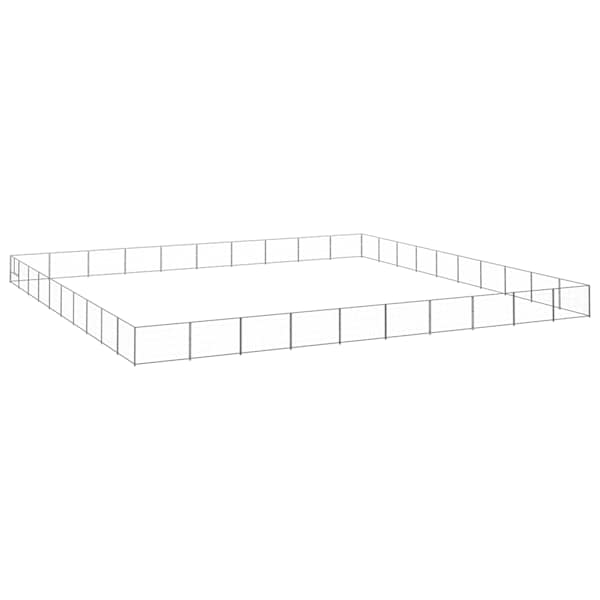 vidaXL koeraaedik, h&otilde;be, 100 m&sup2;, teras
