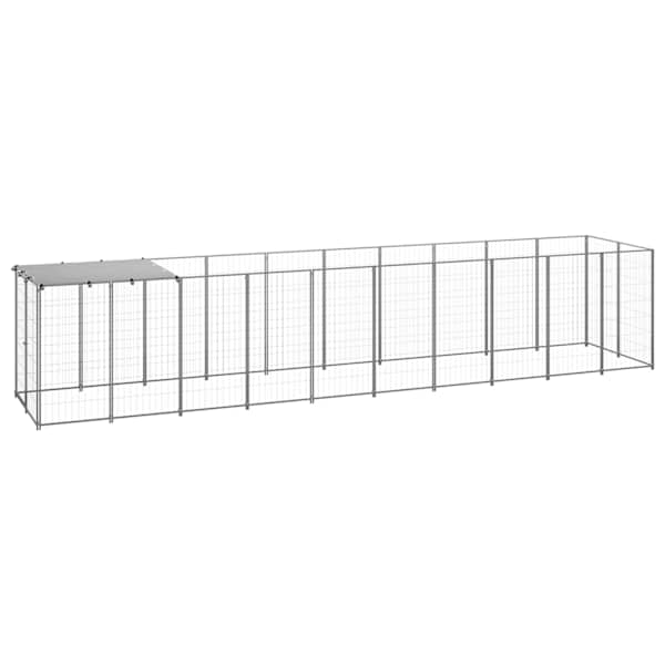 vidaXL koeraaedik, h&otilde;be, 6.05 m&sup2;, teras