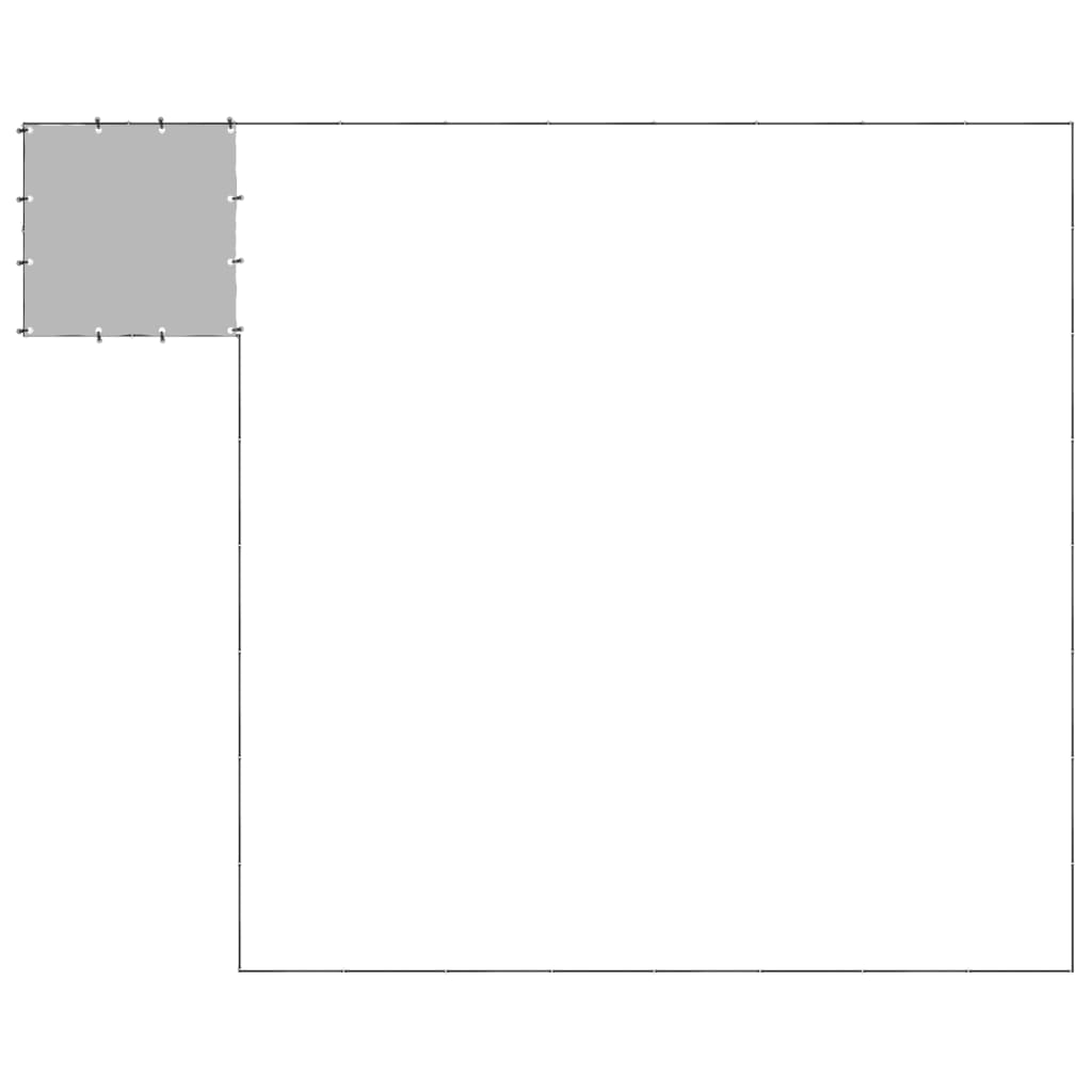 Chenil d'extérieur en acier noir pour chien - Panneaux à mailles - 550 x 440 x 110 cm - 21 m²