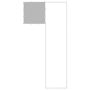 Psí kotec stříbrný 6,05 m² ocel - obrázek 5