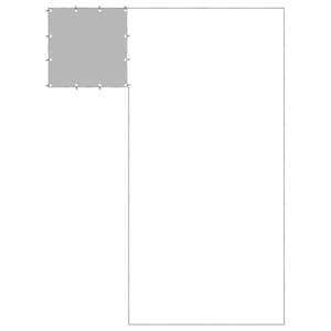 Psí kotec stříbrný 10,89 m² ocel - obrázek 4
