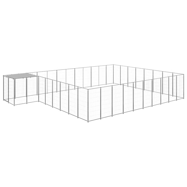 vidaXL koeraaedik, h&otilde;bedane, 25,41 m&sup2;, teras