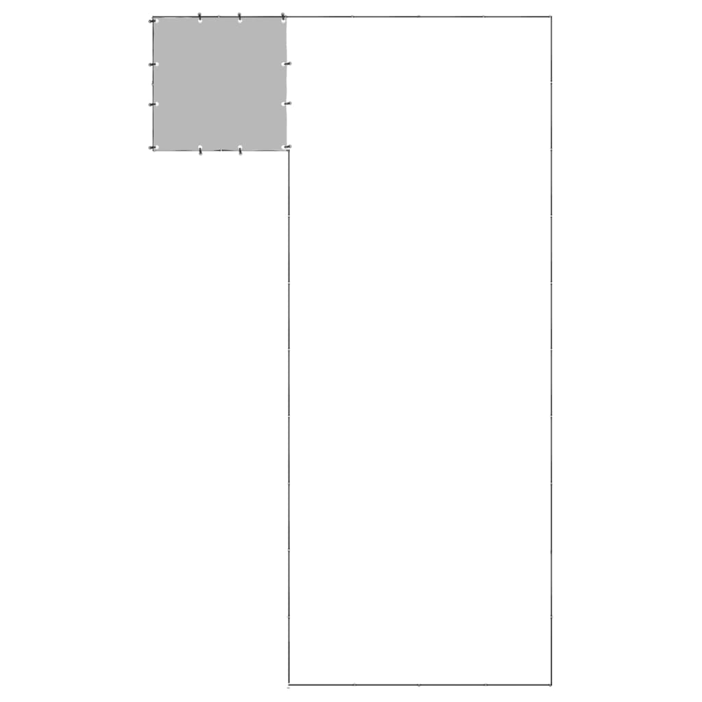 Chenil d'extérieur en acier noir pour chien - Panneaux à mailles - 440 x 550 x 110 cm - 19 m²