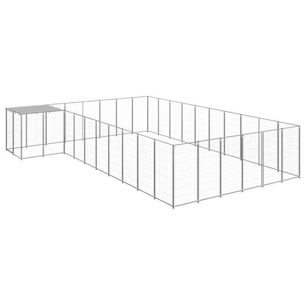 vidaXL koeraaedik, h&otilde;bedane, 19,36 m&sup2;, teras