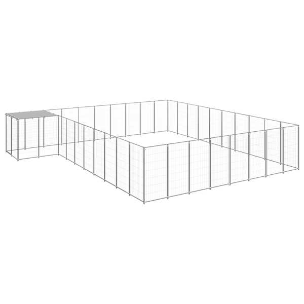 vidaXL koeraaedik, h&otilde;bedane, 25,41 m&sup2;, teras