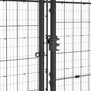 Venkovní psí kotec se střechou ocel 26,62 m² - obrázek 7