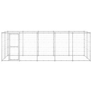 Venkovní psí kotec pozinkovaná ocel 12,1 m² - obrázek 2