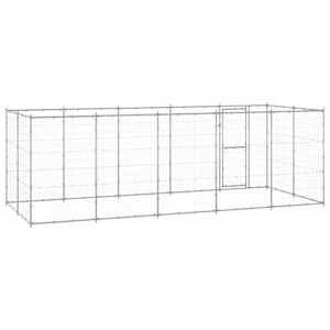 Venkovní psí kotec pozinkovaná ocel 12,1 m² - obrázek 4