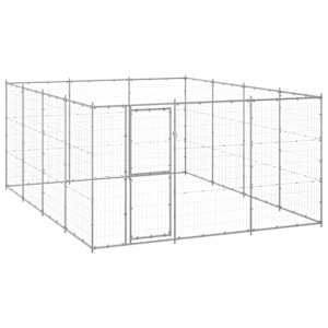 vidaXL koeraaedik, tsingitud teras, 14,52 m&sup2;