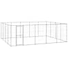 vidaXL koeraaedik, tsingitud teras, 24,2 m&sup2;
