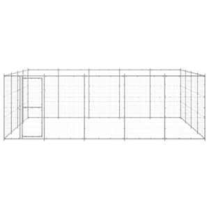 Venkovní psí kotec pozinkovaná ocel 24,2 m² - obrázek 2