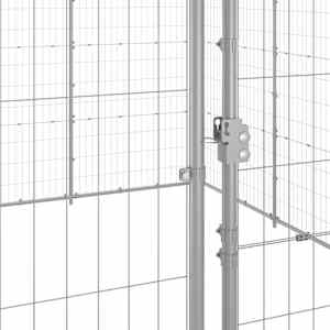 Venkovní psí kotec pozinkovaná ocel 33,88 m² - obrázek 5