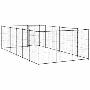 Venkovní psí kotec ocel 21,78 m² - obrázek 5