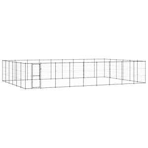 Venkovní psí kotec ocel 65,34 m² - obrázek 2