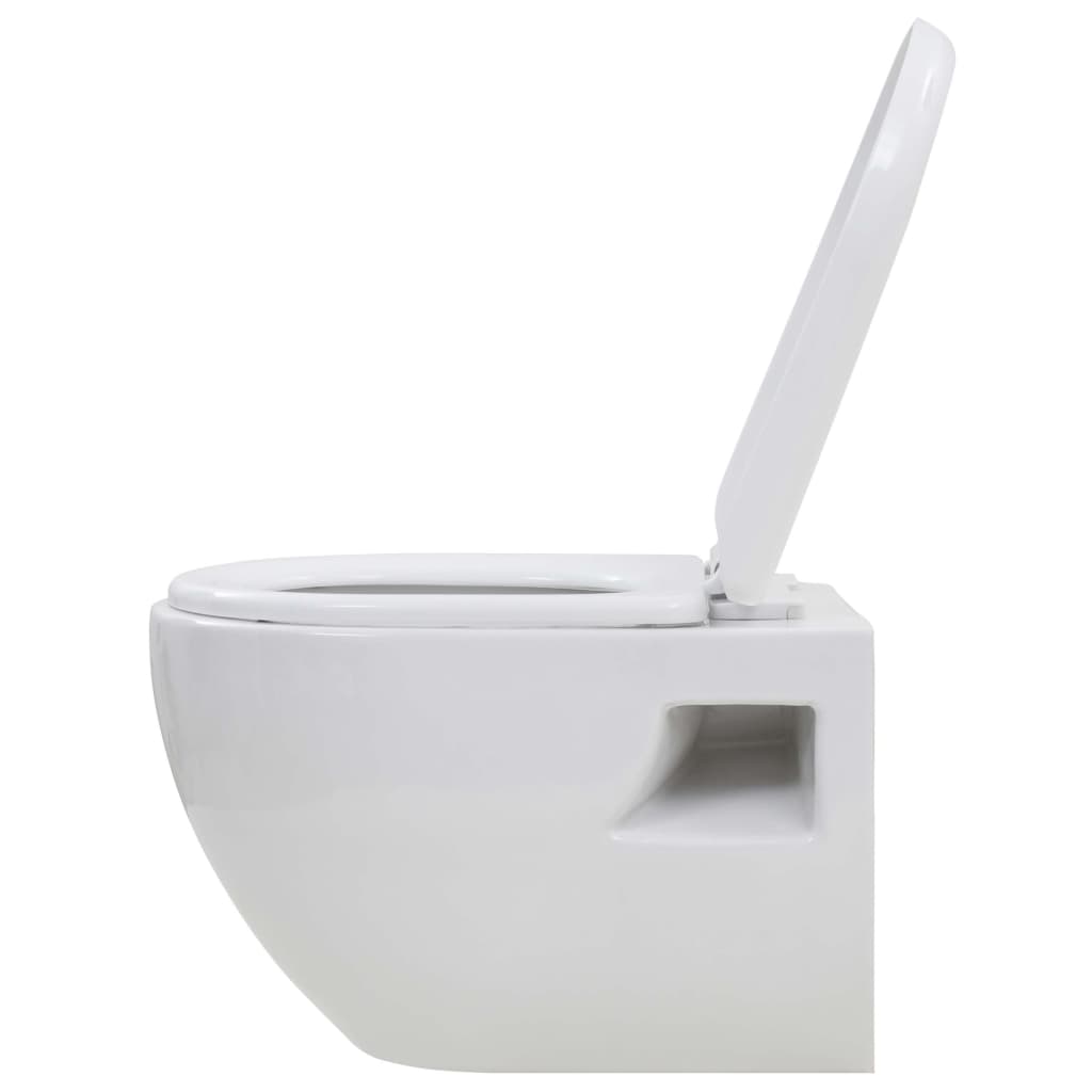 Hänge-Toilette mit Unterputzspülkasten Keramik | Stepinfit.de