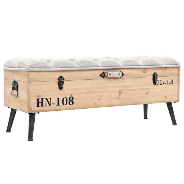 vidaXL hoiupink, 110 cm, toekas nulupuit