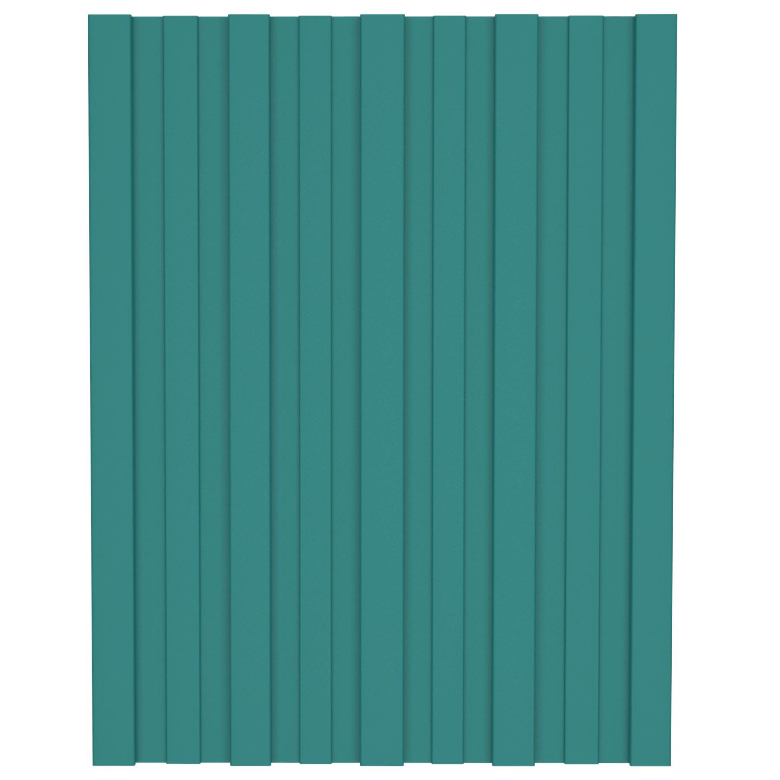 Kattopaneeli 36 pcs Vihreä 60 x 45 cm Galvanoitu teräs - Image 3
