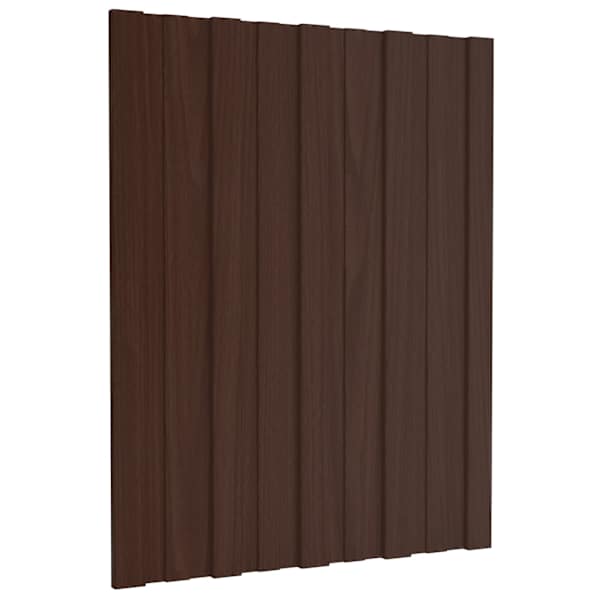 vidaXL Katusepaneel 36 tk Pruun 60 x 45 cm Tsingitud teras