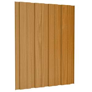 Střešní panel 12 pcs Přírodní 60 x 45 cm Pozinkovaná ocel - obrázek 5