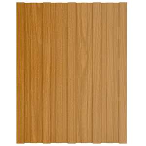 Střešní panel 12 pcs Přírodní 60 x 45 cm Pozinkovaná ocel - obrázek 3