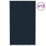  vidaXL 12 db antracitszürke horganyzott acél tetőpanel 80 x 45 cm termék 2. képe