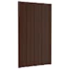 vidaXL Katusepaneel 12 tk Pruun 80 x 45 cm Tsingitud teras
