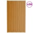  vidaXL 36 db világos faszínű horganyzott acél tetőpanel 80 x 45 cm termék 2. képe