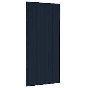 Střešní panel 12 pcs Antracitová 100 x 45 cm Pozinkovaná ocel - obrázek 5