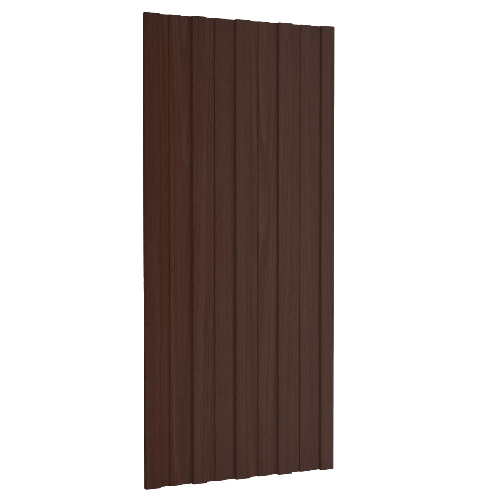vidaXL Panou de acoperiș 12 pcs Maro 100 x 45 cm Oțel galvanizat