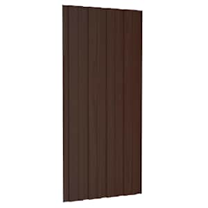 Střešní panel 12 pcs Hnědá 100 x 45 cm Pozinkovaná ocel - obrázek 5