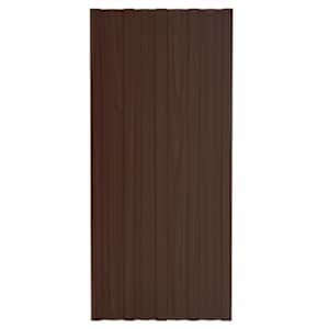 Střešní panel 12 pcs Hnědá 100 x 45 cm Pozinkovaná ocel - obrázek 3