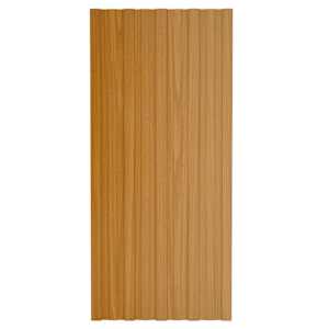 Střešní panel 12 pcs Přírodní 100 x 45 cm Pozinkovaná ocel - obrázek 3