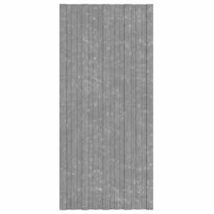 Střešní panel 12 pcs Stříbrná 100 x 45 cm Pozinkovaná ocel - obrázek 3