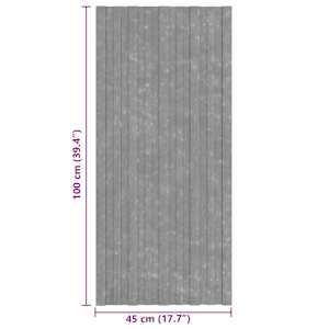 Střešní panel 12 pcs Stříbrná 100 x 45 cm Pozinkovaná ocel - obrázek 7