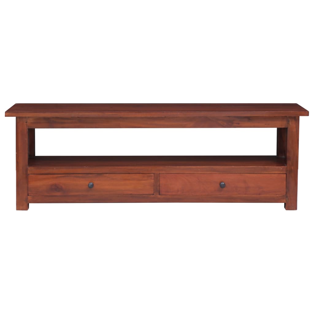 

vidaXL Tv-meubel 115x30x40 cm massief mahoniehout bruin