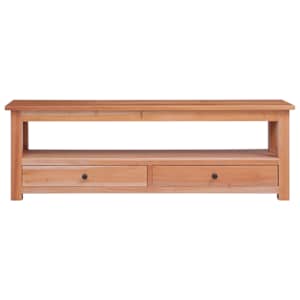 TV stolek 115 x 30 x 40 cm masivní mahagonové dřevo - obrázek 3