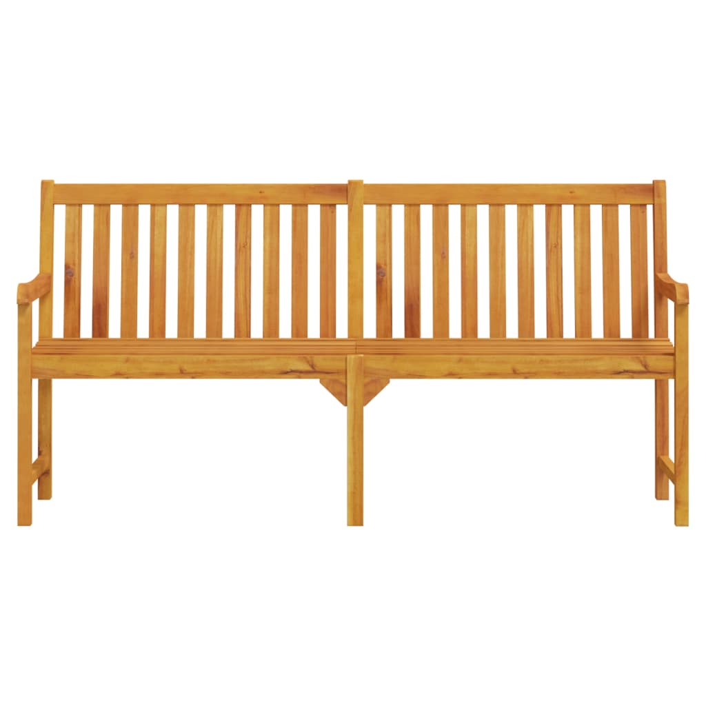 vidaXL Tuinbank 180 cm massief acaciahout afbeelding