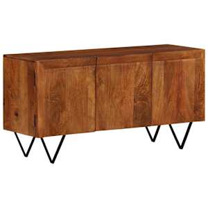 Příborník 110 x 35 x 56 cm masivní mangovníkové dřevo - obrázek 1