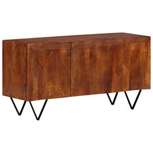 Příborník 110 x 35 x 56 cm masivní mangovníkové dřevo - obrázek 12