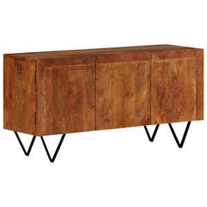 Příborník 110 x 35 x 56 cm masivní mangovníkové dřevo - obrázek 13