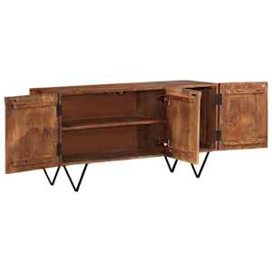 Příborník 110 x 35 x 56 cm masivní mangovníkové dřevo - obrázek 3