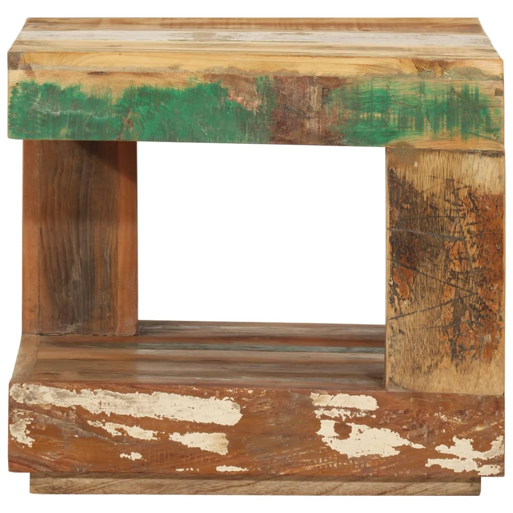 Kavos staliukas, 45x45x40cm, perdirbtos medienos masyvas | Stepinfit.lt